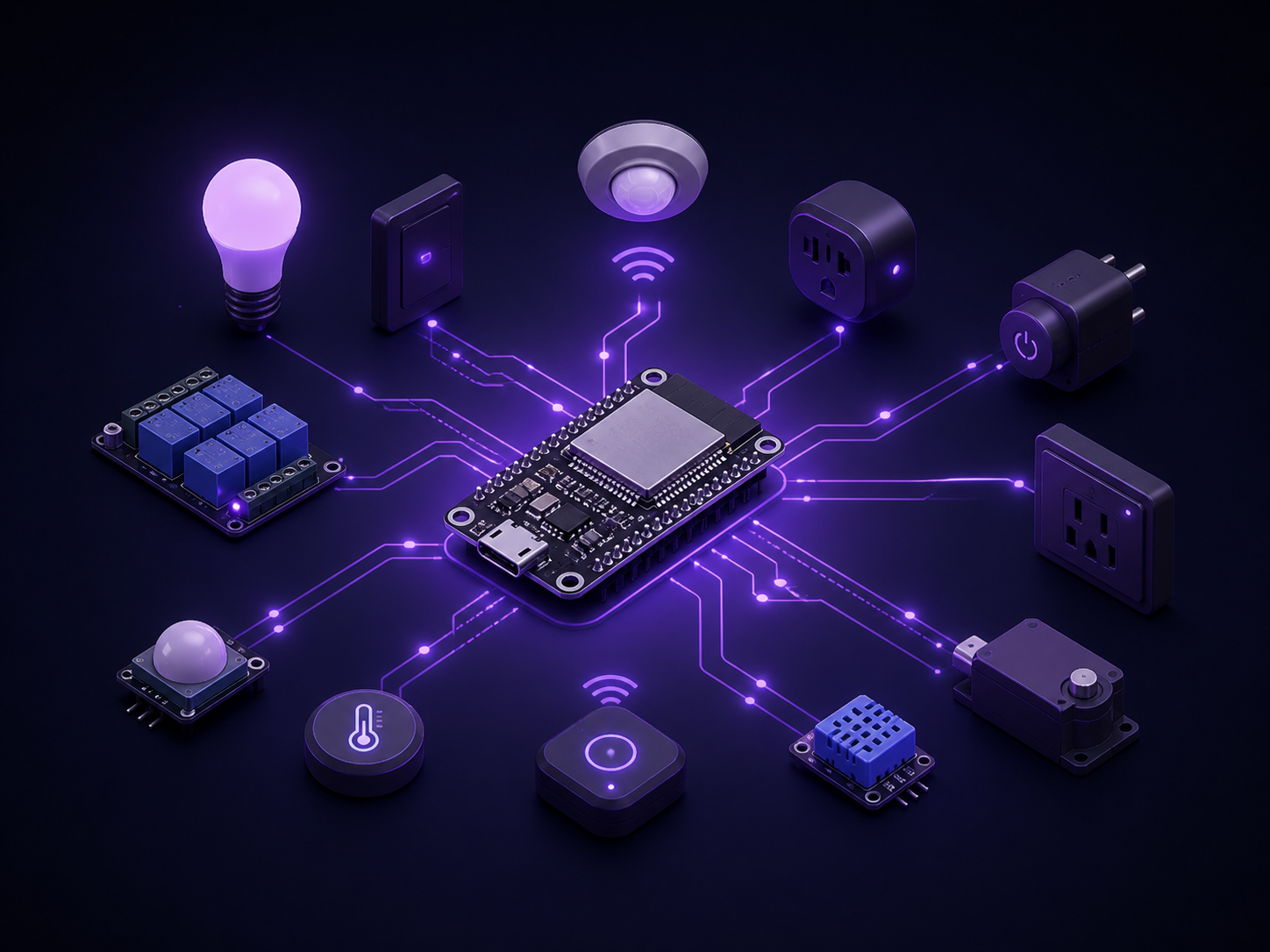 A-HAP ESP32 automation network